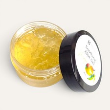 Gel refrescante de aloe de mango tropical - chupete para la piel después del sol