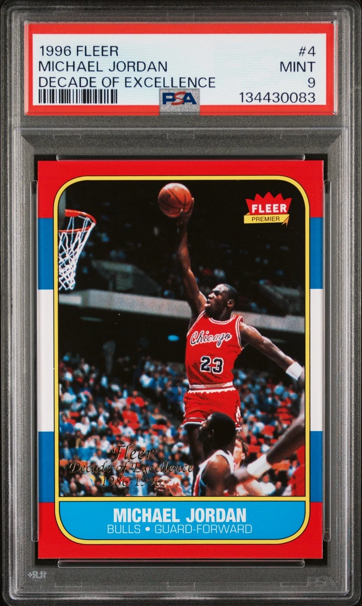 Michael Jordan Professional Sports Authenticator (PSA) Insert