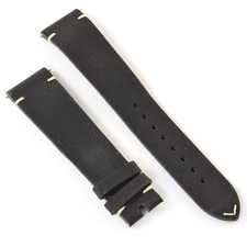 Omega Speedmaster 1957 Trilogy CUZ006675 Black Leather 19mm - 16mm Watch Strap