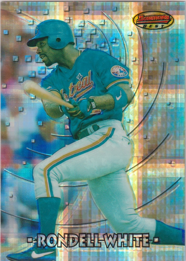 1997  Bowman's Best Rondell White Montreal Expos Atomic Refractor