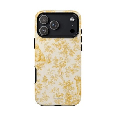 Golden Retriever Pattern Phone Case   Impact Resistant Tough Cases