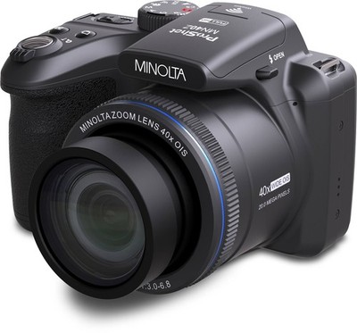 Minolta - ProShot MN40Z 20.0 Megapixel Bridge Camera with 40x