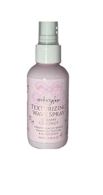 Amberglow NEW Texturizing Wave Spray, Creamy Coconut, 3.38 Oz. 