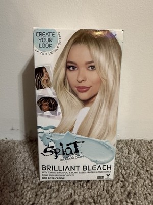 Splat Brilliant Bleach Kit W/ Toning Shampoo Vegan and Cruelty Free