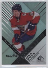 2016 SP Game Used Authentic Rookies Rainbow Player Age 96/219 Denis Malgin 0q4m