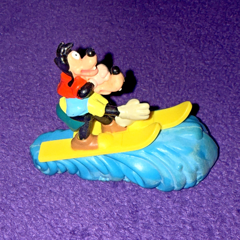 BURGER KING DISNEY GOOFY MOVIE MAX WATER SKIING SKI TOY FIGURE