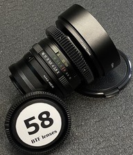 Helios 44 2/58 Prime Cine Mod Lens Oval Bokeh For Canon EF mount  44M 58mm F2