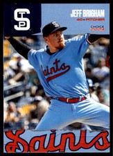 2024 Jeff Brigham Choice Minor League Rookie Card Twins St. Paul Saints