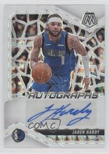 2024-25 Panini Mosaic Auto Mosaic White Prizm /25 Jaden Hardy #AM-JAD Auto 1jk8
