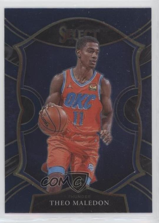 2020-21 Panini Select Concourse Retail Blue Theo Maledon #94 0g27