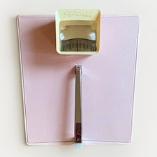 Vintage MCM Supre-Macys Pastel Pink Bathroom Scale, Accurate Dial Weight Scale