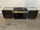 Vintage Sony CFS-300 Boom Box AM FM Radio & Cassette Recorder Stereo Boombox