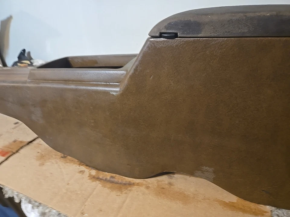 Pontiac Le Mans GTO 1968-72 consola central automática OEM marrón Foto 4 de 4