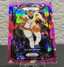 2023-24 Panini Prizm Jaylen Brown  #31 Pink Cracked Ice  SP - Boston Celtics