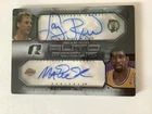 2008 Upper Deck NBA Radiance Auto Focus Dual Larry Bird Magic Johnson Autographs