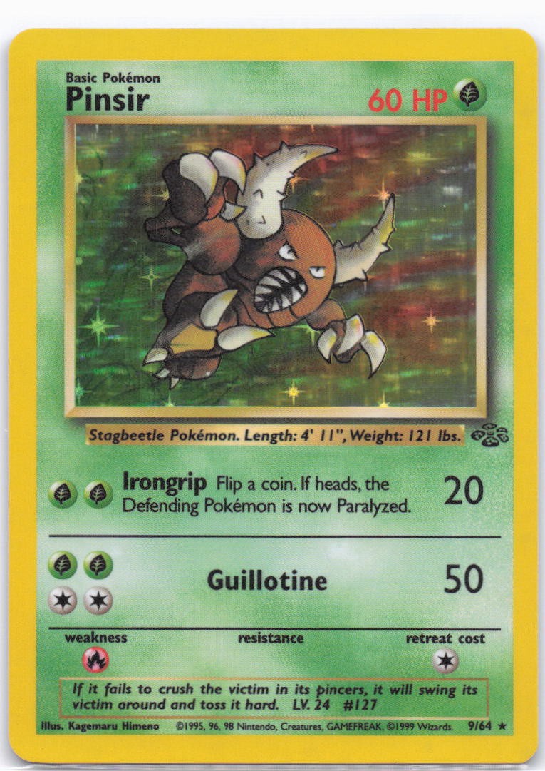 Jungle #09/64 Pinsir holo LP+