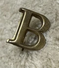 Original CIVIL WAR Brass COMPANY LETTER “B”Insignia for KEPI cap
