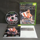 Rocky XBOX Game CIB Original Card