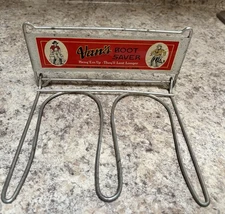 Vintage Vans Boot Saver Advertising Folding Boot Holder Rack Minneapolis USA
