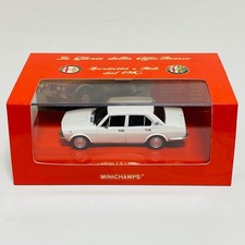 Minichamps 1/43 Alfa Romeo Alfetta 1.8 1972 White