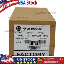 New Factory Sealed Allen Bradley 1794-IB32 FLEX I/O SER A Input Module 1794IB32