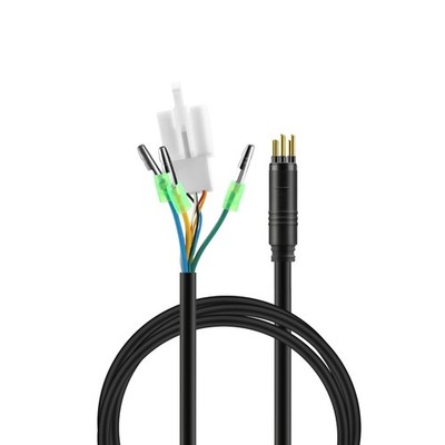 Powallon 9 Pin Ebike Motor Cable Male 120cm Hub Connector Wheel Wire