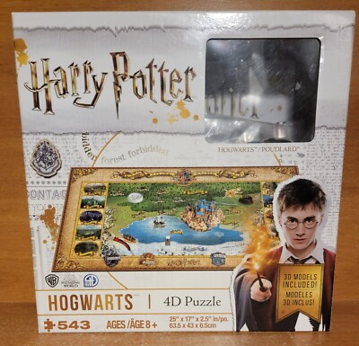 Harry Potter The Wizarding World Hogwarts 543 pc 4D Puzzle