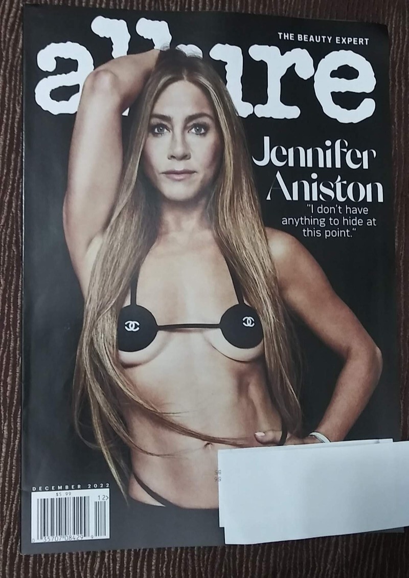 Allure Magazine December 2022 Jennifer Aniston | eBay