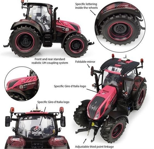 New Holland T5.140 Giro d Italia 2022 Universal Hobbies uh 6434 - 第 1/1 張圖片