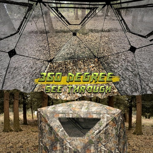 Easy Setup Portable Hunting Blind for Two – Perfect for Deer & Turkey Season - Picture 4 of 8