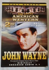 Great American Western: John Wayne (2 DVD) VERY GOOD over 10 hours of play time
