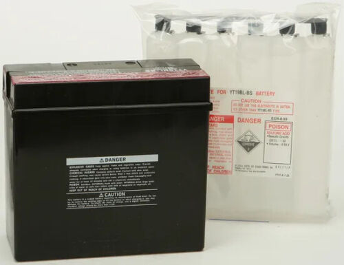 Yuasa Fresh Pack AGM Battery YT19BL-BS BMW K75C 86-88