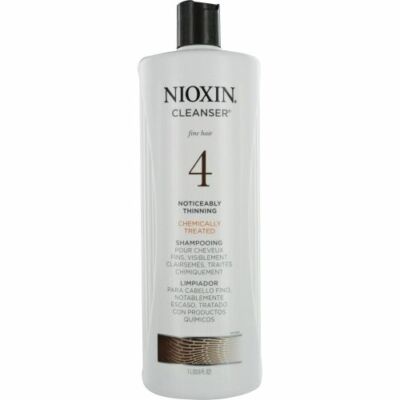 Nioxin System 4 Cleanser Shampoo Colored Hair Progressed Thinning 33.8 oz