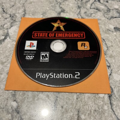 State of Emergency (Sony PlayStation 2) PS2 Disc Only | eBay