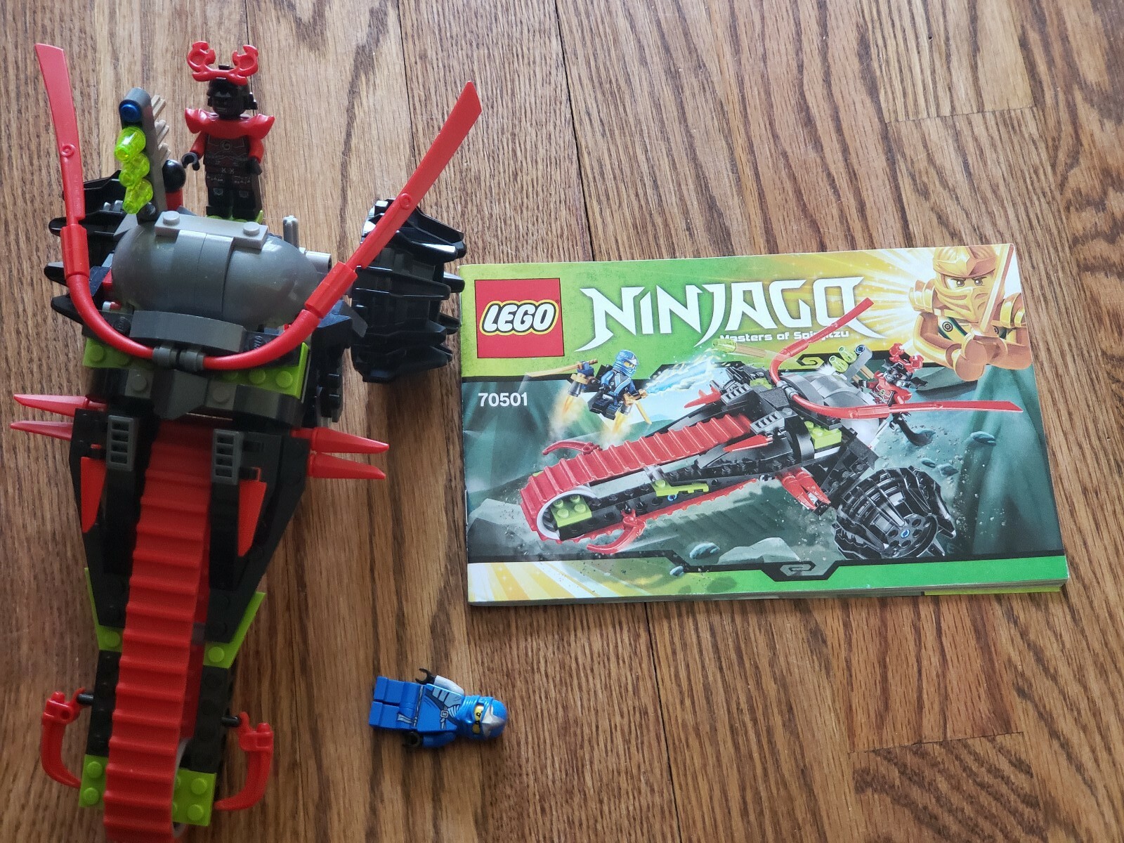 lego ninjago warrior bike