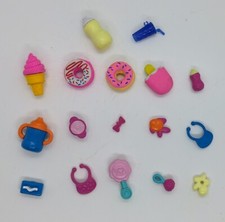 Disney Jr T.O.T.S. Tiny Ones Flocked Animal Accessories Lot Tots donut bib other