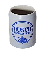 Vintage Busch Bavarian Beer Stein Anheuser Busch Ceramarte