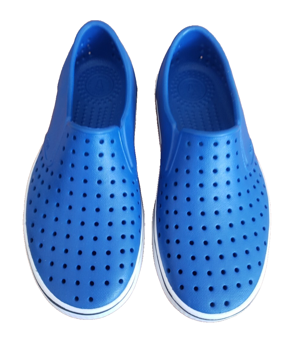 SAOLA Sneaker estive per bambini NATIVE Miles J 3 Jiffy nere conchiglia bianche leggere NUOVE