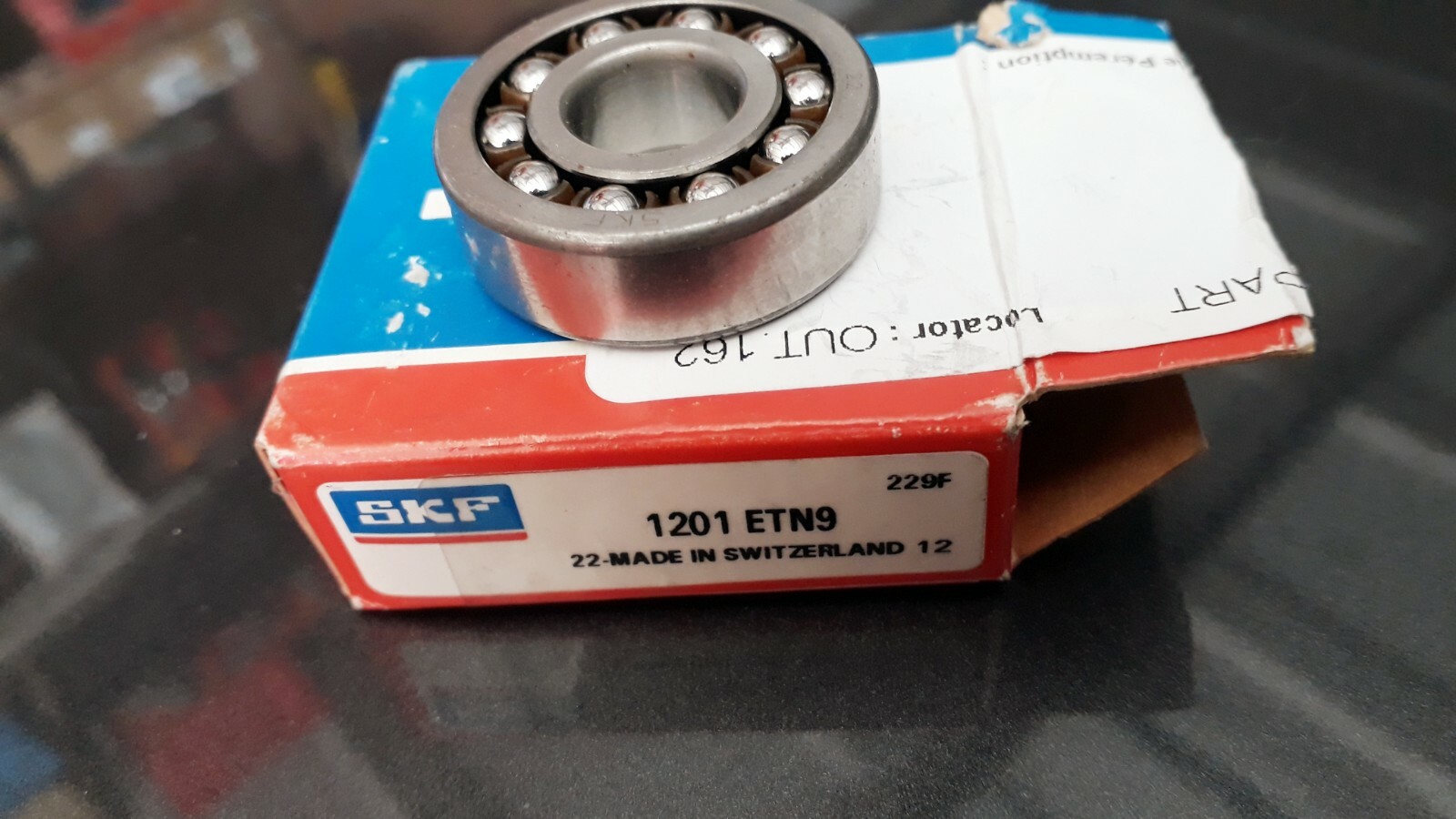 Roulement SKF 1201 ETN9 pour réparer les bruits de transmission moto et auto