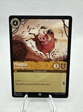 Disney Lorcana TCG: The First Chapter 17/204 Pumbaa Friendly Warthog