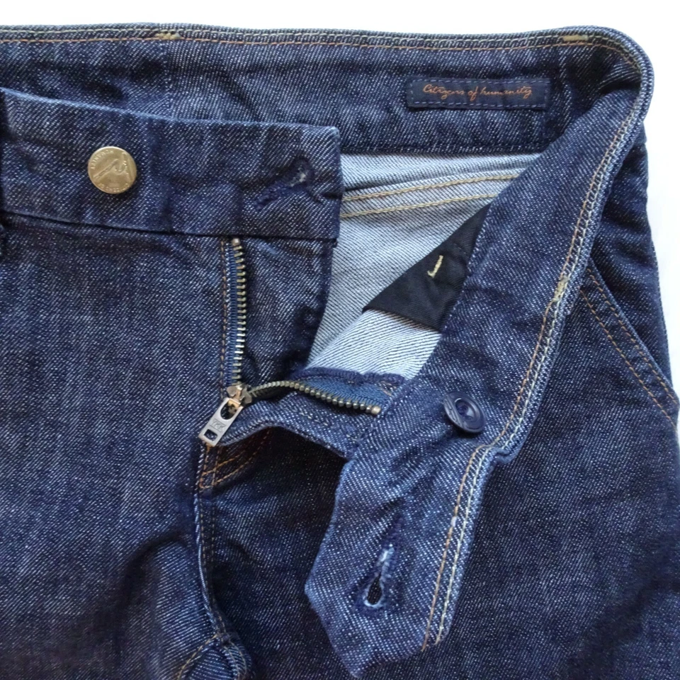 Citizens Of Humanity By Jerome Dahan Bermuda Shorts Stretch Designer USA Made 25 - Image 4 of 4