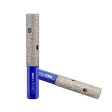Diamond Figer Bit Milling Bit Grinding/Enlarging Holes for Marble Tile 2pcs 10mm