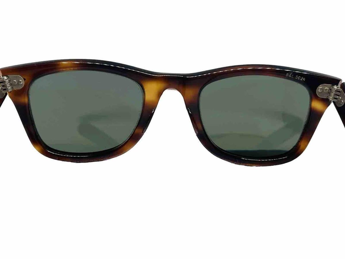 Vintage B&L Ray Ban USA Wayfarer 5024 50mm mock / tortoise Vintage B&L Ray Ban USA Wayfarer 5024 50mm mock / tortoise
