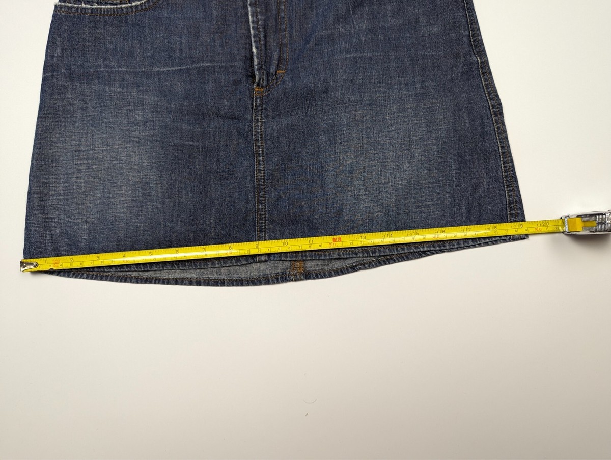 Just Cavalli Vintage Y2K 2000s Distressed Denim Jeans Mini Short