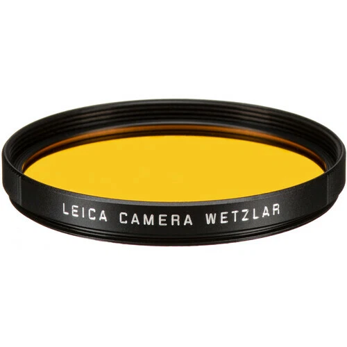 Genuine Leica Orange Color Filter E49 Black #13072