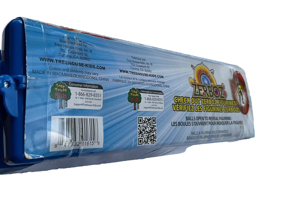 ZERBOZ Estuche Coleccionista para PEQUEÑOS Juguetes o Artículos - Sostiene 18 Bolas y 18 Figuras AZUL Foto 4 de 4