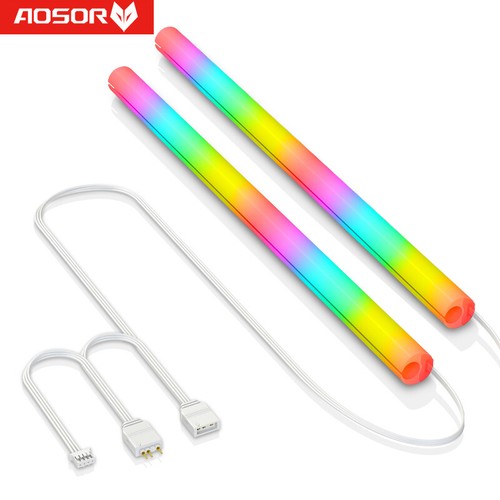 ARGB Light Strip Water Cooling Tube Set 8/24Pin for MSI for ASRock UK - Afbeelding 8 van 12