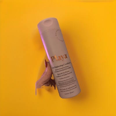Playa Violet Brightening Conditioner Butterfly Pea Sunflower Kukui Oil 8.45 Oz