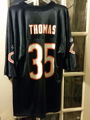 Anthony Thomas Chicago Bears Reebok Jersey Adult M Michigan Wolverines U of M