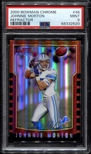 2000 Bowman Chrome Johnnie Morton Refractor #46 PSA 9 POP 1 (Highest Graded)